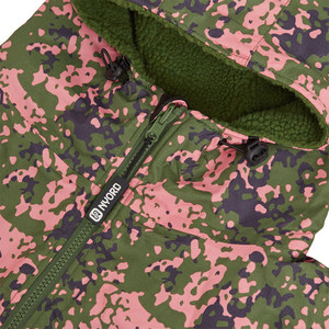 2024 Nyord Sherpa Wool Lined Change Robe NCRAD  Camo Print